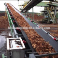 wood industry conveyor belt for transporting wood chips, wood waste, sawdust